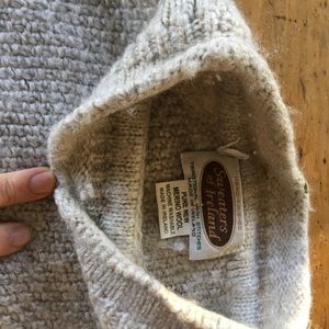 Authentic Irish 100% wool sweater. Very warm. Well worn.